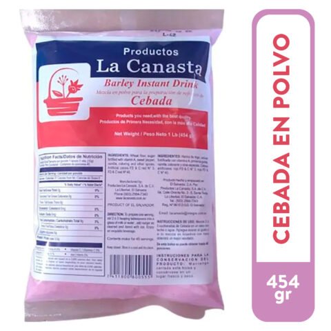 Bebida En Polvo La Canasta Cebada 454 g