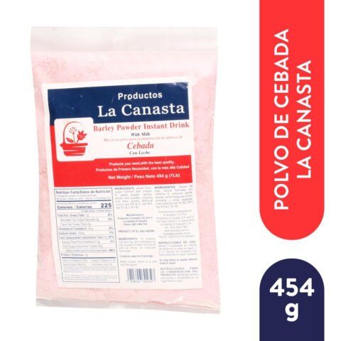Bebida En Polvo La Canasta Cebada Con Leche 454 g
