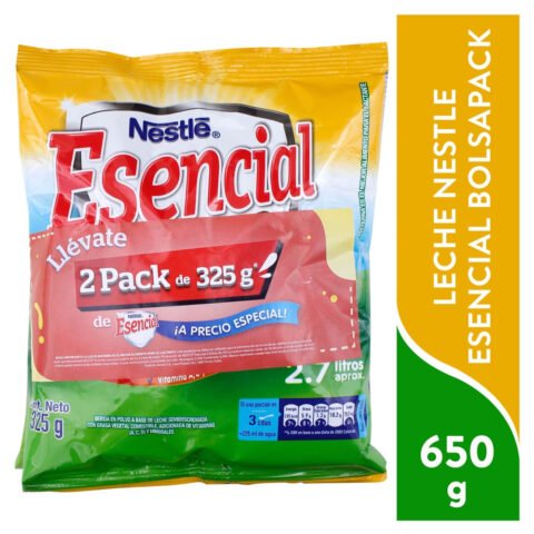 Bebida en polvo Nestlé esencial 2 pack - 650 g