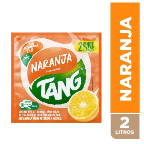 Bebida en polvo Tang de naranja - 13 g Bebida Tang En Polvo Sabor A Naranja - 13 g