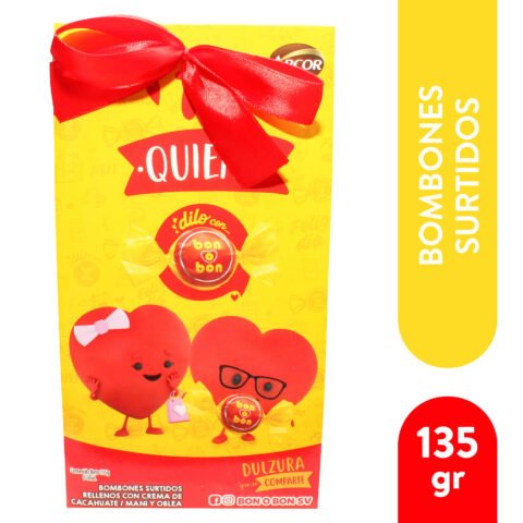 Bon O Bon Arcor Caja Liston 135 g Bon O Bon Arcor Caja Liston 135Gr