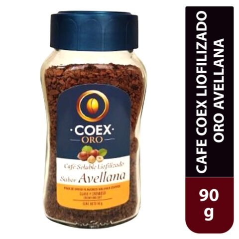 Cafe Coex Liofilizado Oro Avellana 90 Gr