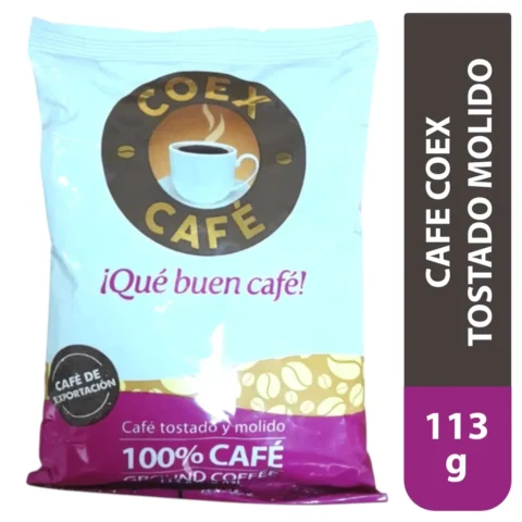 Cafe Coex Tostado Molido 113 G Ea