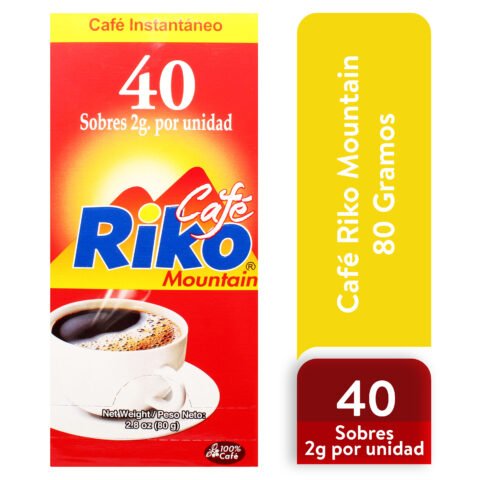 Café Instantaneo Riko 40 Sobres - 80 g