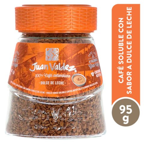 Café Jv Soluble Dulce Leche 95 g Café colombiano Juan Valdez sabor a dulce de leche - 95 g