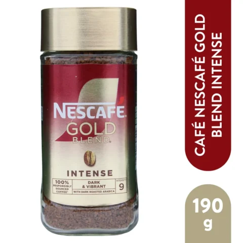 Café Nescafé Gold Intense soluble - 190 g