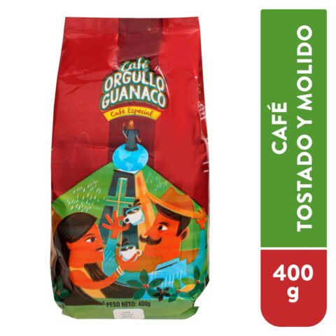 Café Orgullo Guanaco especial tostado y molido - 400 g