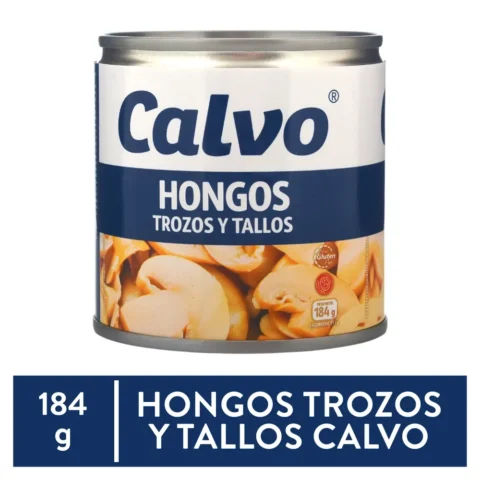 Calvo Hongos Trozos Y Tallos 184 g