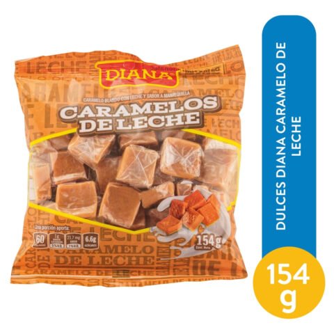 Caramelos Diana de leche - 154 g