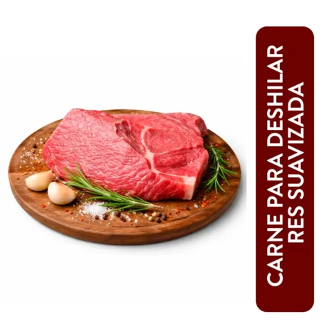 Carne Para Desilar Res Suavizada - Precio Indicado Por Libra (454 g)