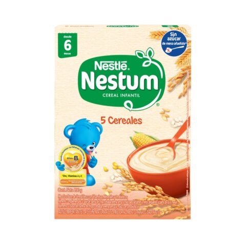 Cereal para bebé Nestlé® Nestum® 5 Cereales Caja - 200 g