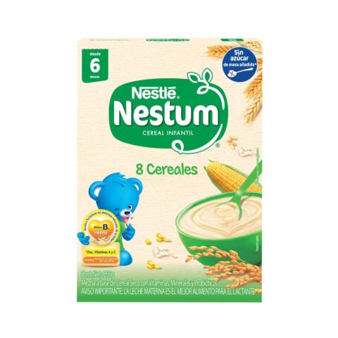 Cereal para bebé Nestlé® Nestum® 8 Cereales Caja - 200 g