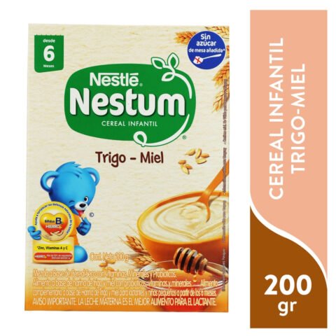 Cereal para bebé Nestum Trigo Miel Caja - 200 g