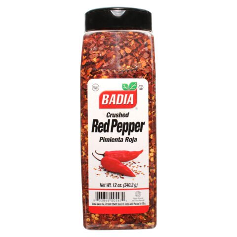 Chile Badia en hojuelas pimiento rojo – 340.2 g