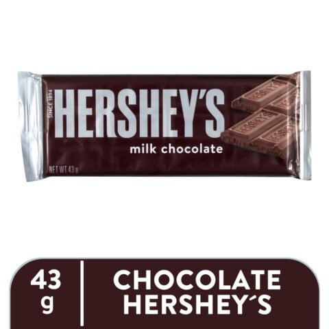 Chocolate Hershey's de leche en barra - 43 g Chocolate Hershey’s Barra Milk - 43 g