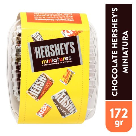 Chocolate Hersheys Miniatura Burbuja - 172 g Chocolate Hershey's miniatures - 172 g
