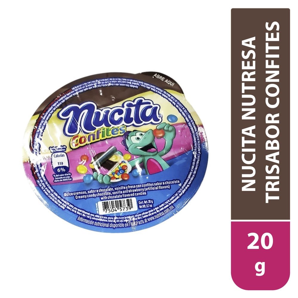 Confite Nucita trisabor - 20 g