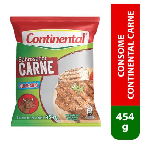 Consomé Continental Carne Bolsa - 454 g