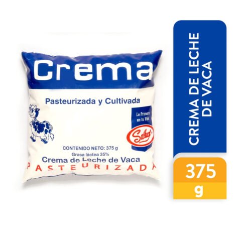 Crema de leche Salud pasteurizada y cultivada - 375 g