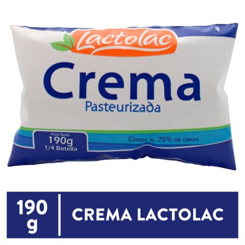 Crema Lactosa 1/4 Botella - 190 g