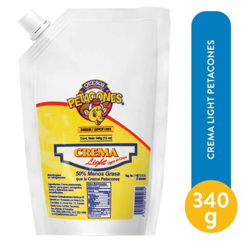 Crema Light Petacones - 340 g