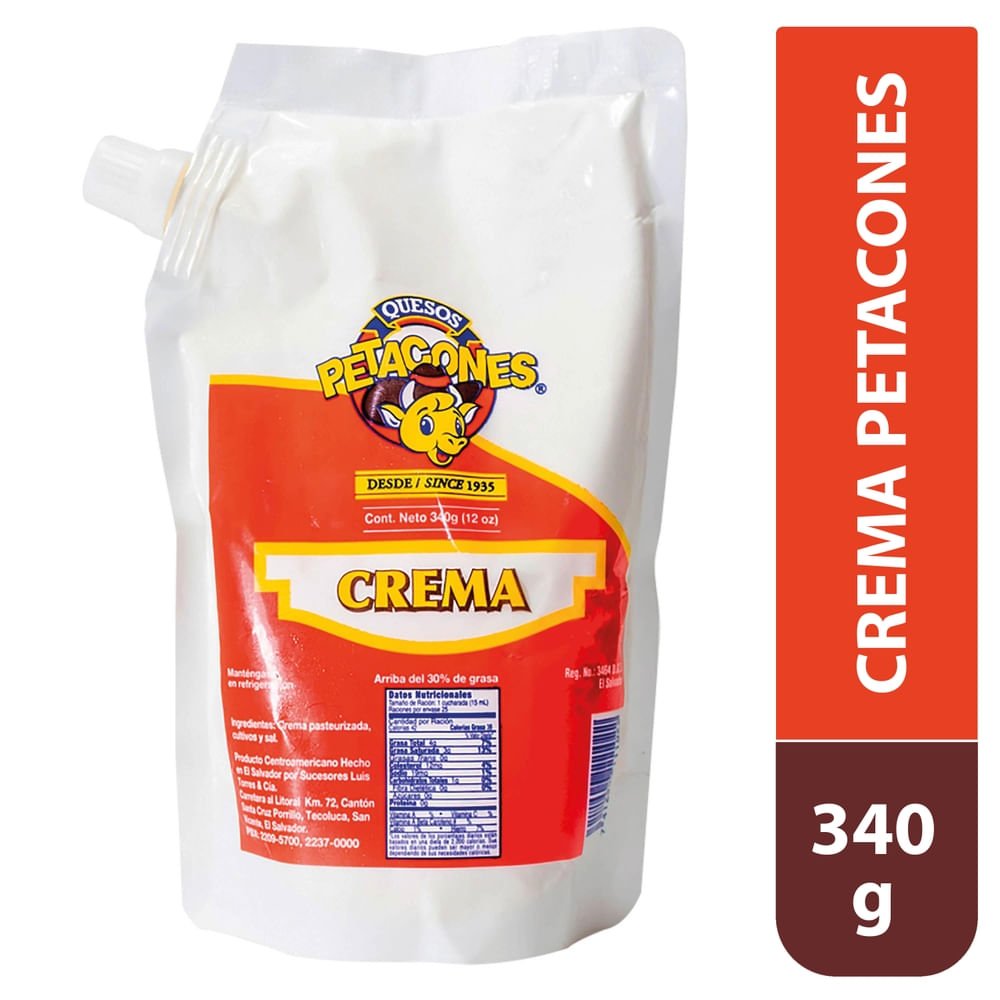 Crema Pura Petacones - 340 g