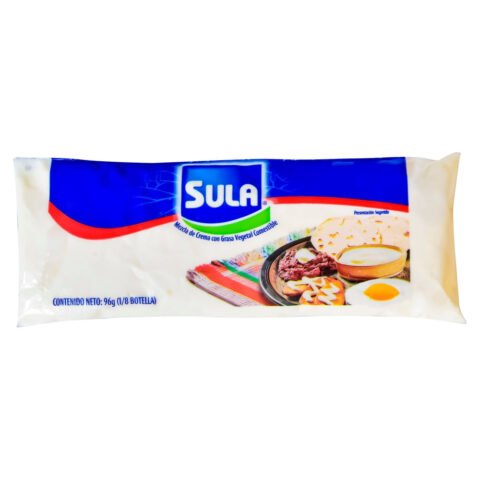 Crema Sula Pasteurizada De 93 ml