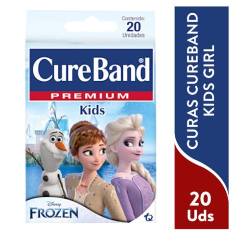 Curita Cureband Kids Diseño De Frozen - 20 Unidades