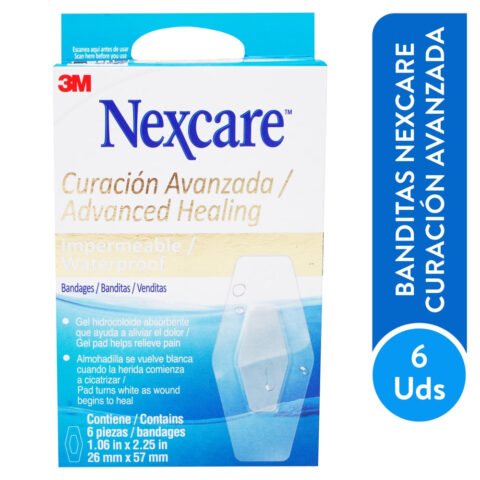 Curita Nexcare Advance Healing - 6Uds