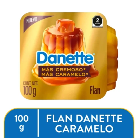 Danette Flan Vainill Xtra Cremoso 100 Gr