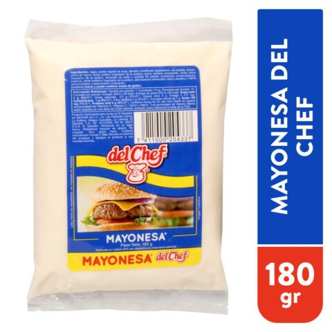 Del Chef Mayonesa Pouch 180 g