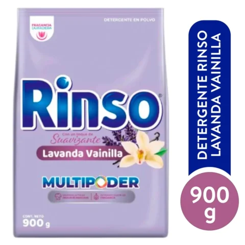 Det Polvo Rinso Suav Vainilla Lav 900gr