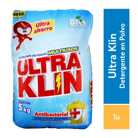 Detergente en Polvo Ultraklin Antibacterial - 5000 g