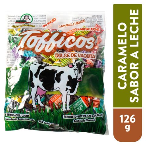 Dulce Americana Tofficos Vaquita - 126 g