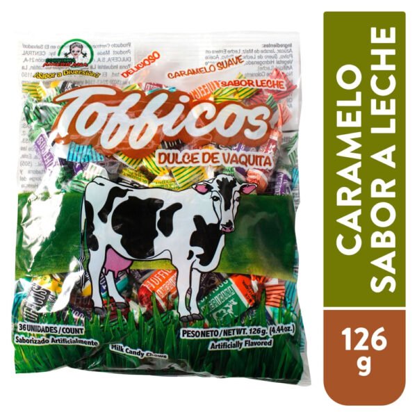 Dulce Americana Tofficos Vaquita - 126 g