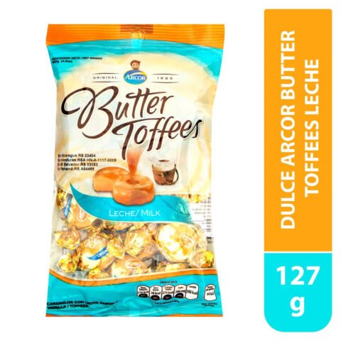 Dulce Arcor Butter Toffes Leche - 127 g