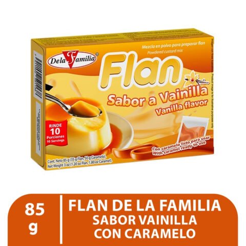 Flan De La Familia con caramelo - 85 g