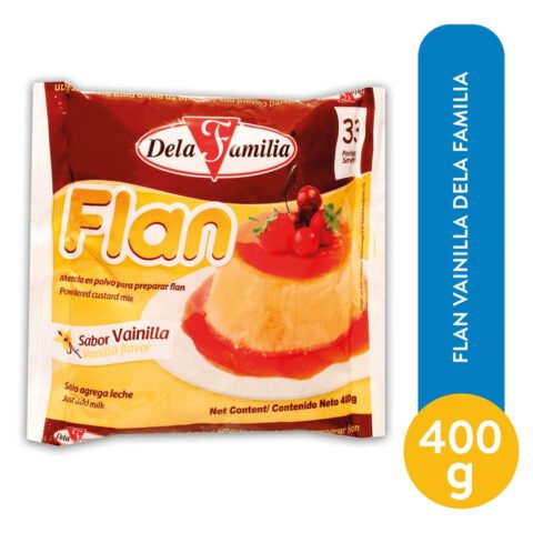 Flan Vainilla De la Familia