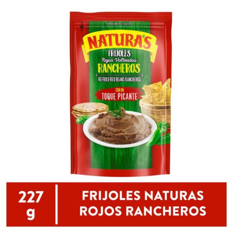 Frijoles Rojos Molidos Naturas Rancheros Con Un Toque Picante - 227 g