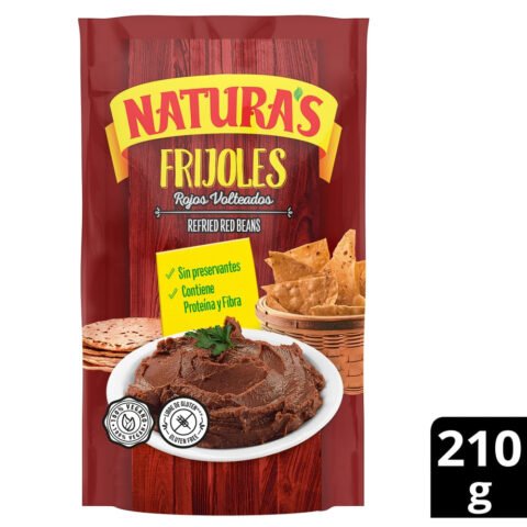 Frijoles volteados Rojos Naturas - 210 g