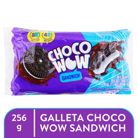 Galleta Chocowow Rellena 8A 256 g Galleta ChocoWow Sandwich - 256 g