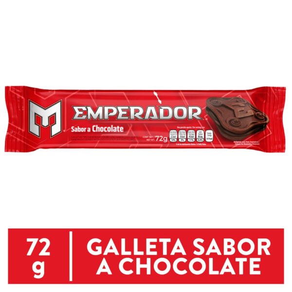 Galleta Gamesa Emperador Chocolate - 72 g Galleta Gamesa Emperador Chocolate Unidad - 72 g