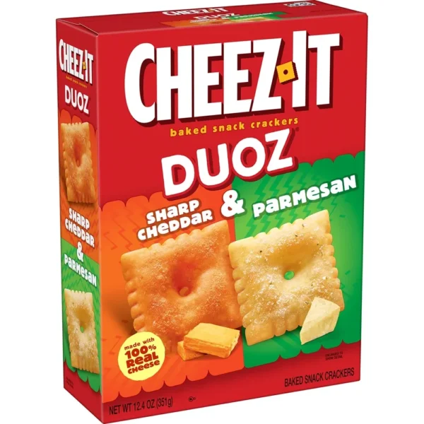 Galleta Kelloggs Cheez It Duoz Cheddar Parmesan - 351 g