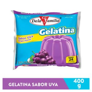 Gelatina Dela Familia uva - 400 g