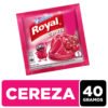 Gelatina En Polvo Royal Sabor Cereza Sobre - 40 g Gelatina En Polvo Royal Sabor Cereza Sobre - 40g