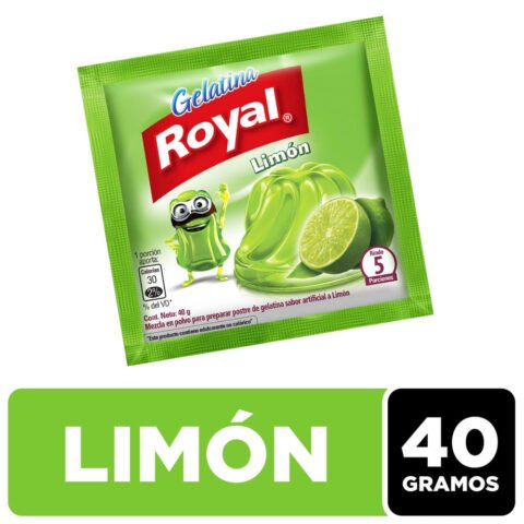 Gelatina Royal Limón - 40 g