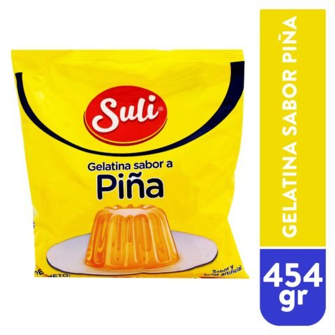 Gelatina Suli Piña Bolsa - 454 g