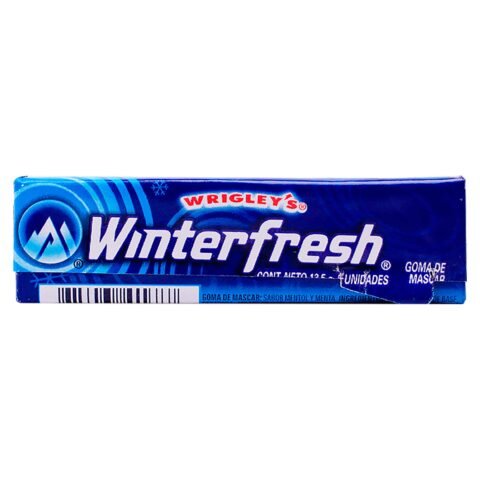 Goma Wrigley's Winterfresh de mascar 5 Pzas - 135 g