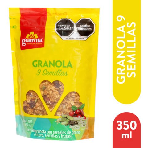 Granola Ganvita 9 Semillas - 350 g Granola Granvita 9 semillas - 350 g