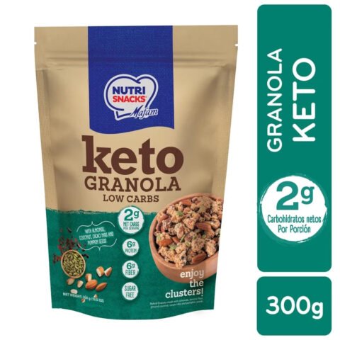 Granola Nutrisnacks Keto 300 g Sv Granola Nutrisnack Keto 300 Gr